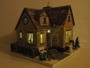 DIY model domu z papíru By MOPSL