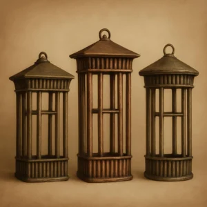 varianty různých vintage luceren - handmade